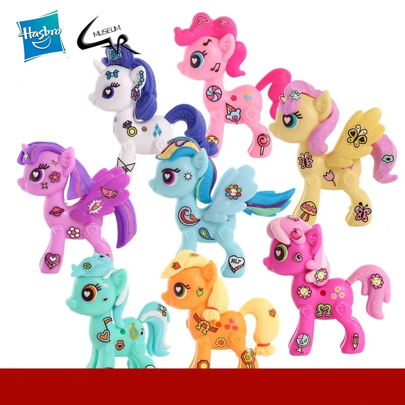 Hasbro My Little Pony POP Rainbow Collection Basics Yun Bao Purple Castle Variety Selection Girls Doll Toys Children Gifts