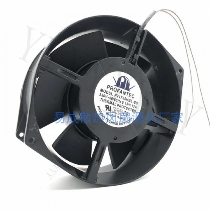Y+PROFANTEC P21755HBL-ES 230V 0.13/0.12A High Temperature Resistant Cooling Fan