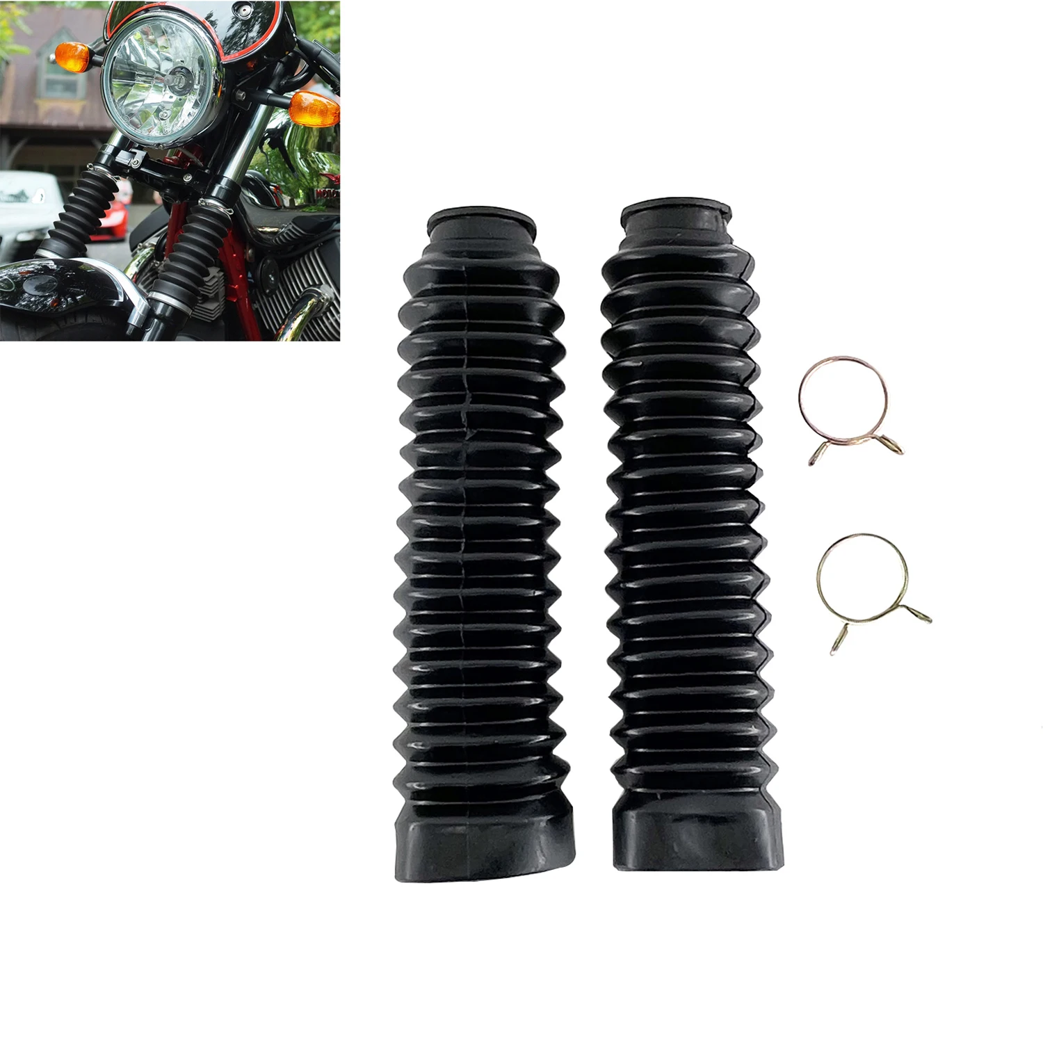Front Fork Cover Gaiters Gators Boot Shock Absorber Dust Guard Protector For Motorcycle Motocross Off Road Pit Dirt Bike