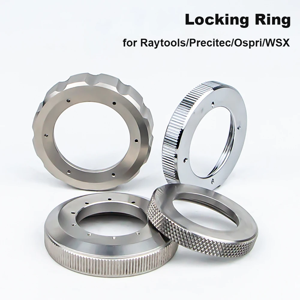 Laser Cutting Head Locking Ring Ceramic Ring Lock Nut Pressure Ring For Raytools WSX Precitec OSPRI