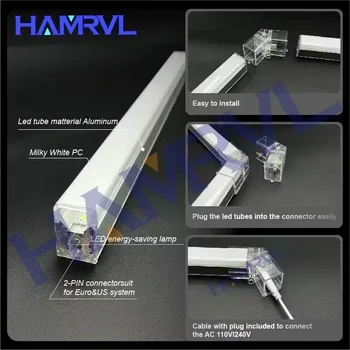 車庫燈 六角燈 110-240V LED燈管 蜂巢狀 理髮店天花板照明 車間 4S店 汽車展 汽車車身修理 健身房 8 最佳銷售 LED車庫六邊形 - №1