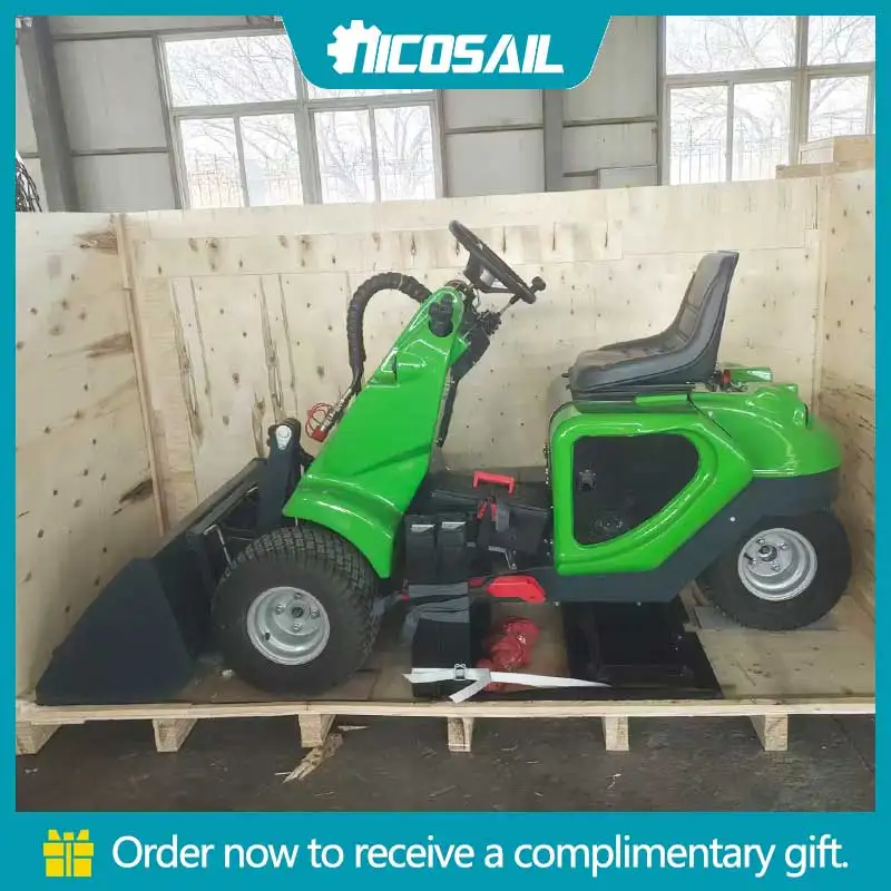 

Compact 3 wheel Skid Steer Loader for Small Construction - Garden Work & Durable for Tight Spaces