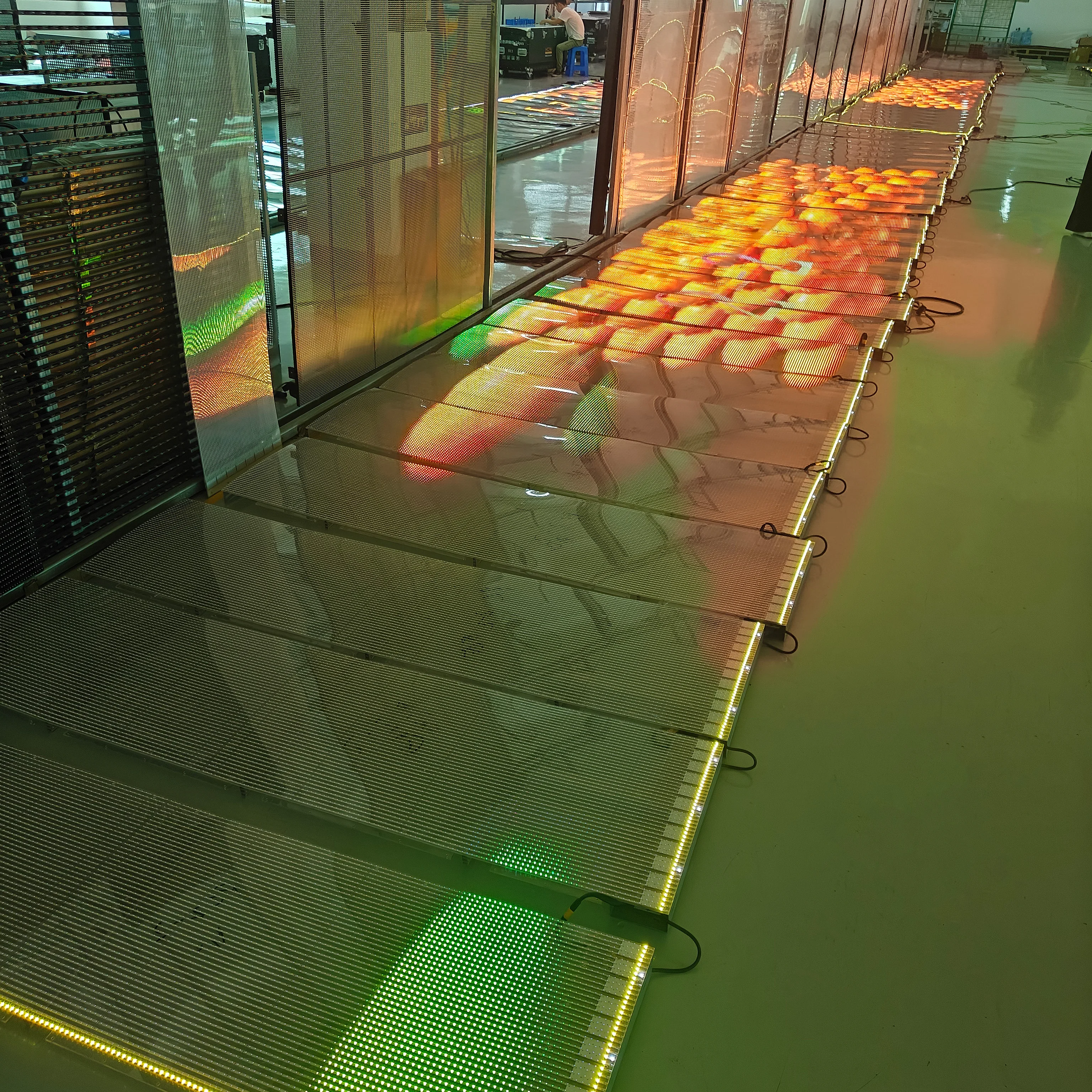 Customizable China Factory Custom High Quality Crystal Film Display Hot Sell High Brightness Thin Flexible Led Film