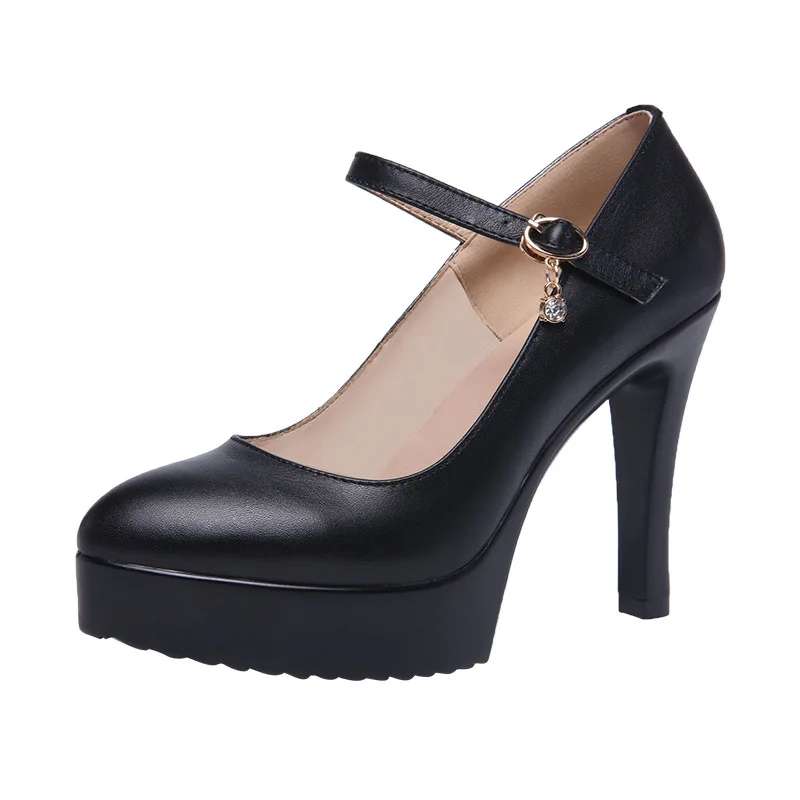 Novo preto de corte baixo versátil profissional salto alto bombas stiletto-escritório trabalho entrevista formal plus size vestido feminino shose