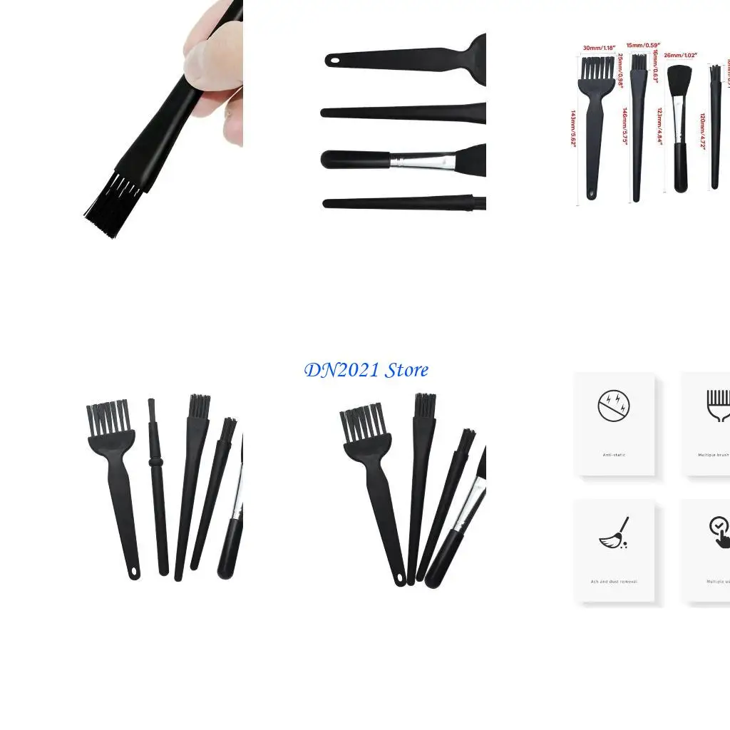 

F3KE 4/5PCS Профессиональный телефон компьютер очистка клавиатуры Удаляйте очиститель пыли