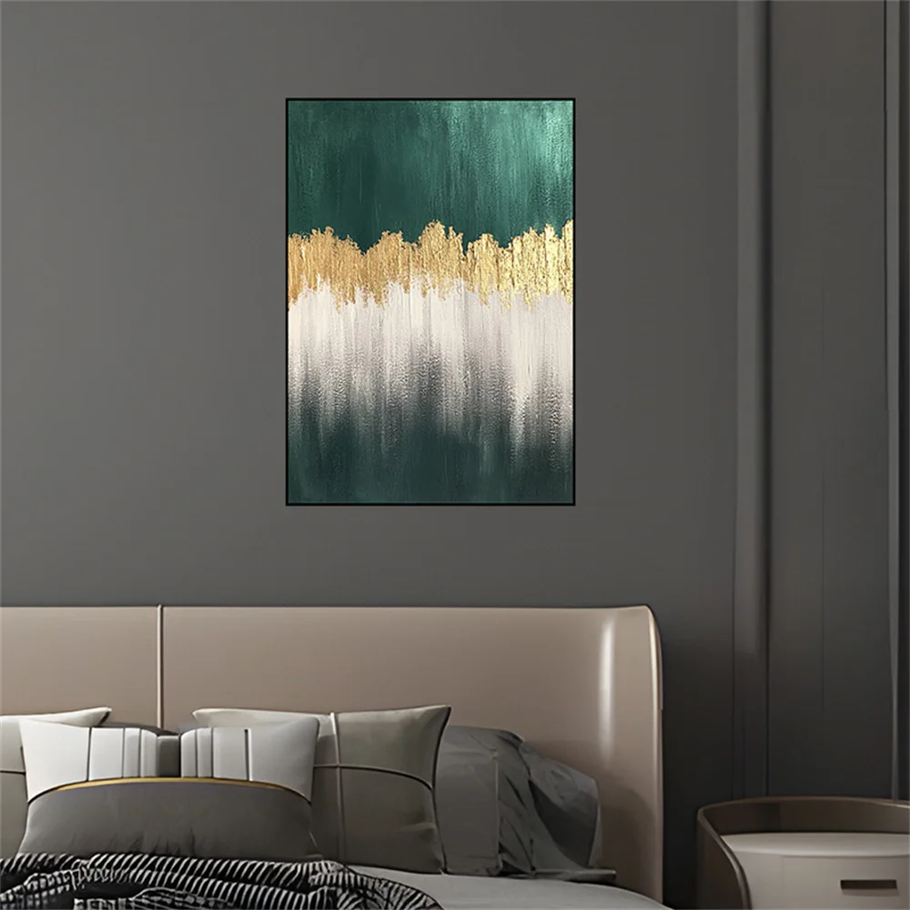 

100% Handmade City Buildings And Bustling Street View Images On Canvas Modern Oil Painting Decor Living Room Wall Art Picture
