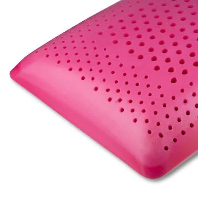 Relax lavender therapy air channel Visco orthopedic pillow purple