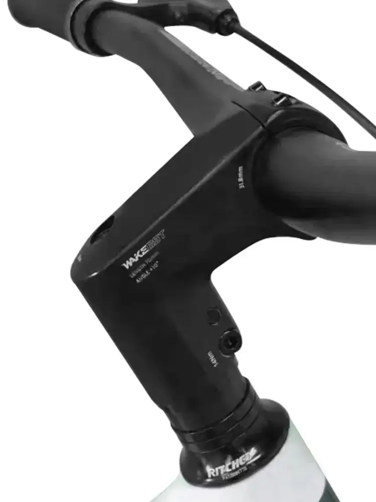 AliExpress NONE Wake Mountain Bike Stem Riser Adapter 10 Degree Bicycle Accessories 70mm for MTB BMX Cycling Road Bike