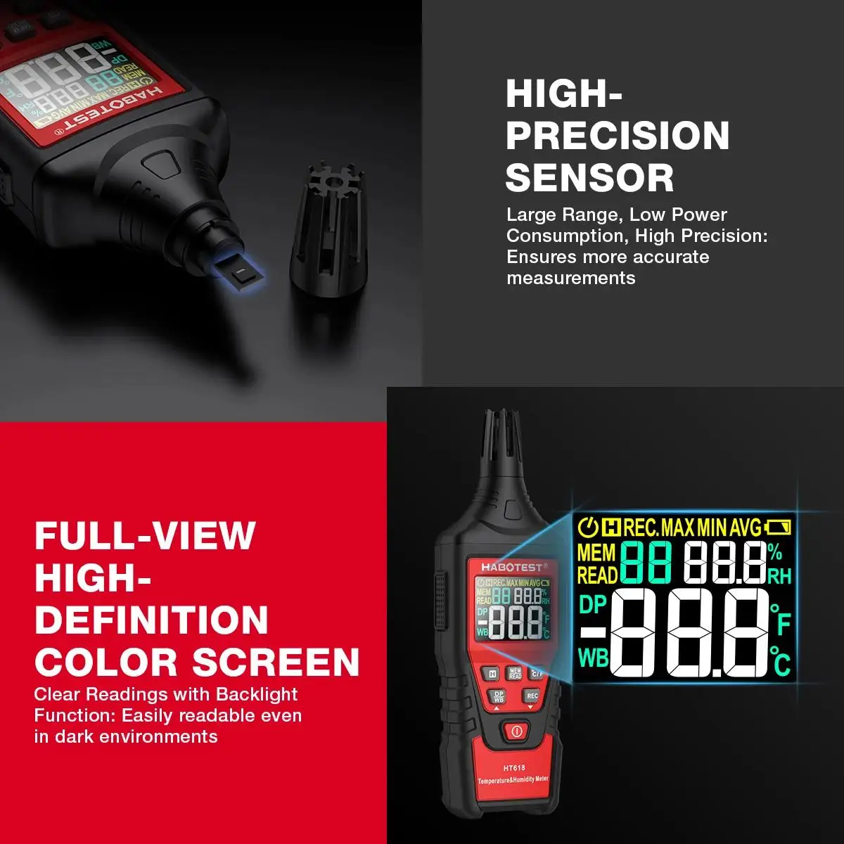 Thumbnail 4 - #8 Digital Thermo Hygrometers Price Drop Alerts