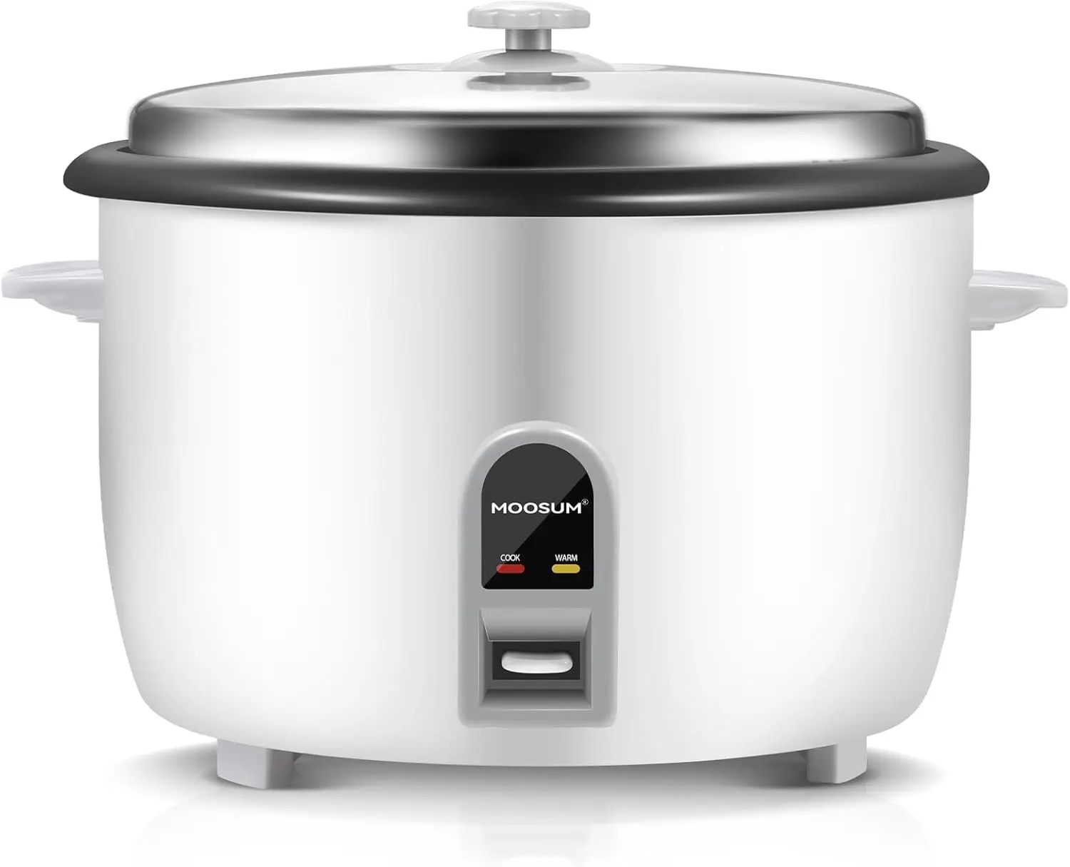 

Commercial Rice Cooker, Large Capacity 30-Cup (UnCooked), 60-Cup (Cooked) with One Touch Operation and 12-Hour Keep Warm