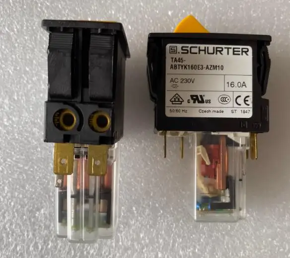 TA45-ABTYK160E3-AZM10 dismantling imported Swiss Shute 5-pin 2-step ship type switch 16A circuit breaker