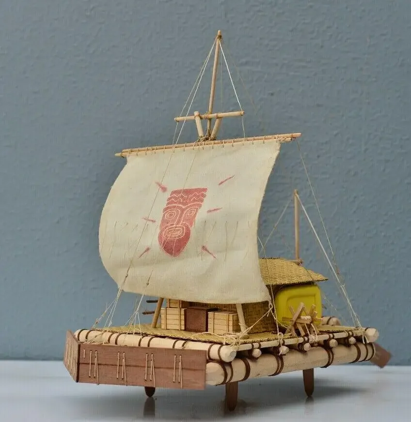 Kon-Tiki Raft Scale 1:18 15.8