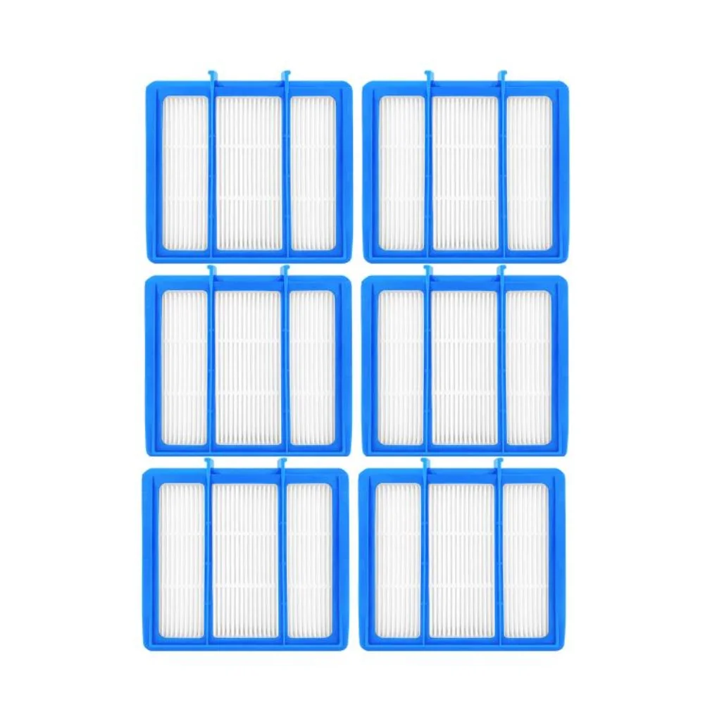 6pcs Filters For Shark AV2110S RV2120AE RV2100S Robot Vacuum Cleaner Home Cleaning Tools High-Efficiency Filtration Tools Parts