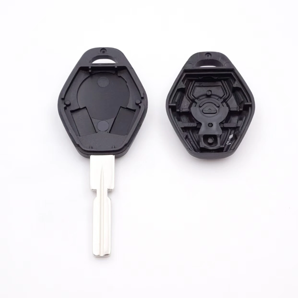 Jingxin 1/5 pieces 3Buttons FCCID：LX8FZV HU92/HU58 Blade Car Key Case For BMW EWS CAS2 Remote Emergency Insert Car Key Shell