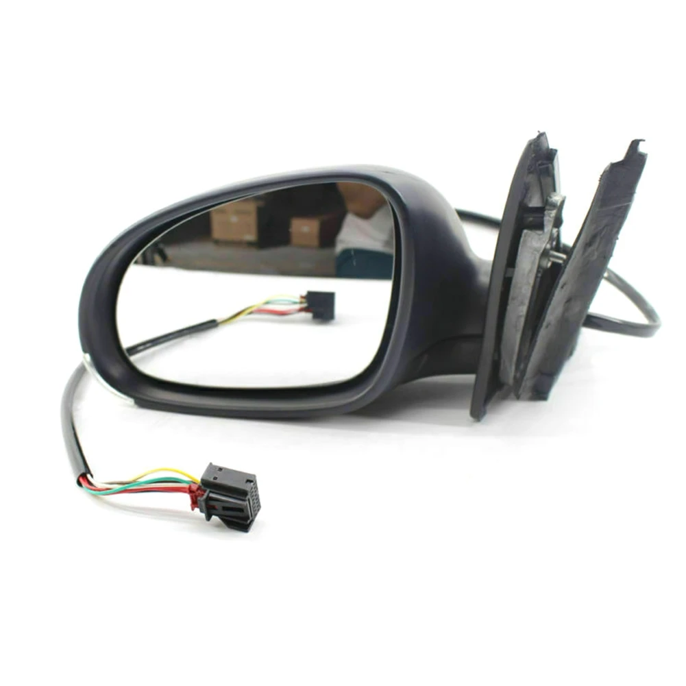 

Auto ABS & Glass Left Side Heated Door Rearview Mirror Assembly for MK5 2005-2010