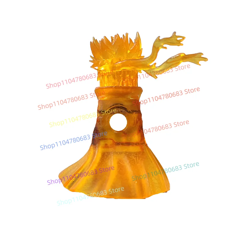 MOC Bouwstenen Mini Figuur Transparant Haar Cape Assemblagemodel Display Cartoon Anime Accessoires Speelgoed Cadeau Collectible