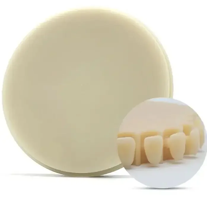 Dental Monolayer PMMA Disc 98MM Preshade Resin Disc CAM/CAD VITA 16 Color Clear PMMA For Dental Lab Dentist Materials
