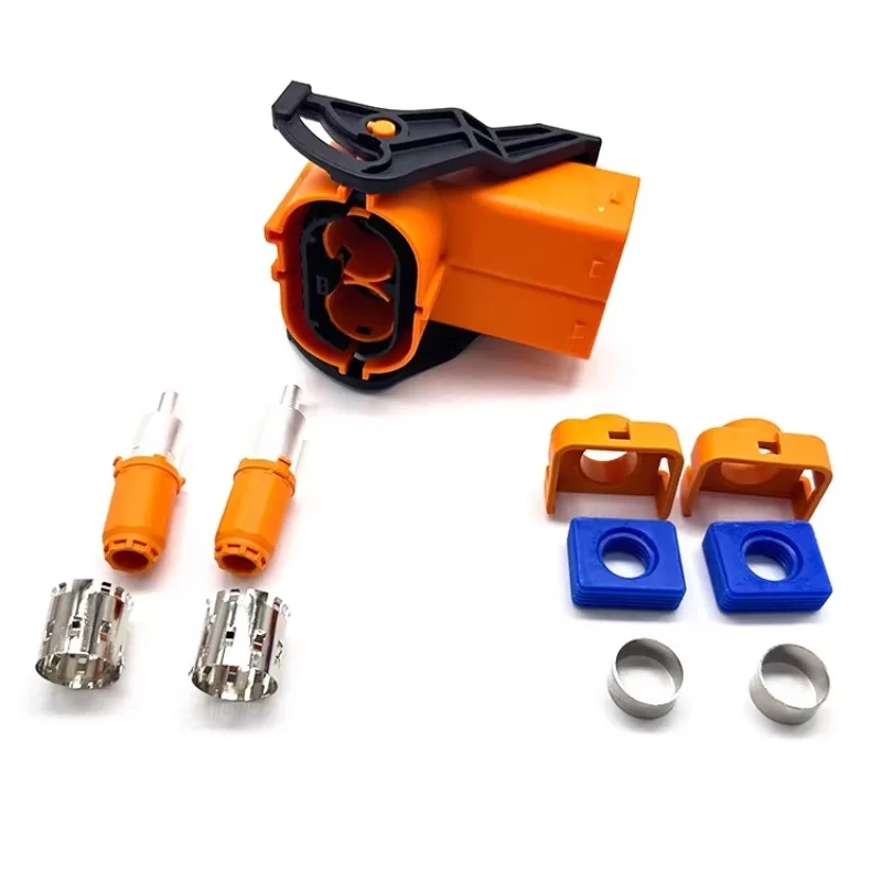High Voltage Connector 3pole Amp  2Pos  Connector Battery Connector