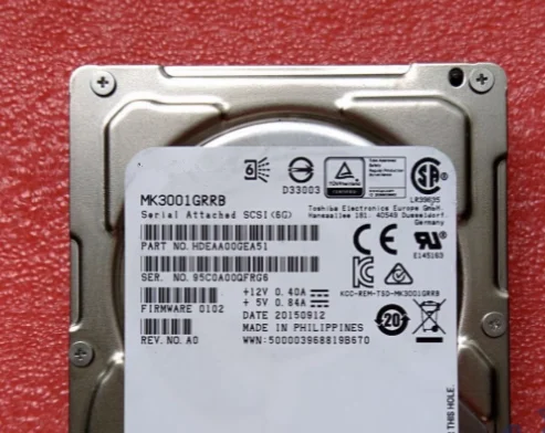 

2,5 '300G 15K 64M 6Gb SAS MK3001GRRB hdd