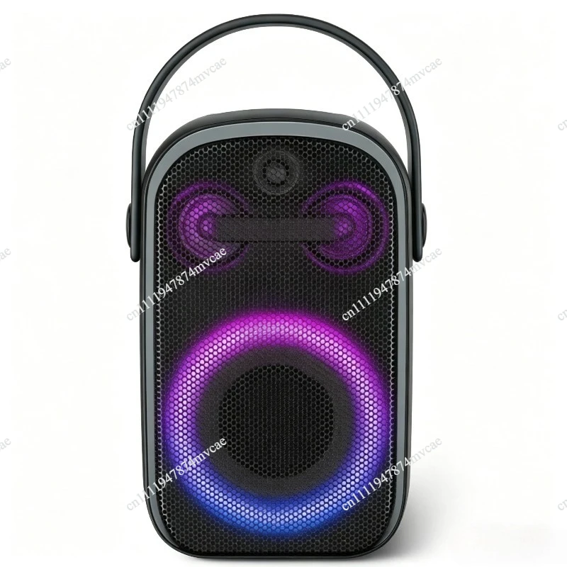 Portable Bluetooth Speaker with Bass Heavy Subwoofer for Outdoor Camping Party Sound