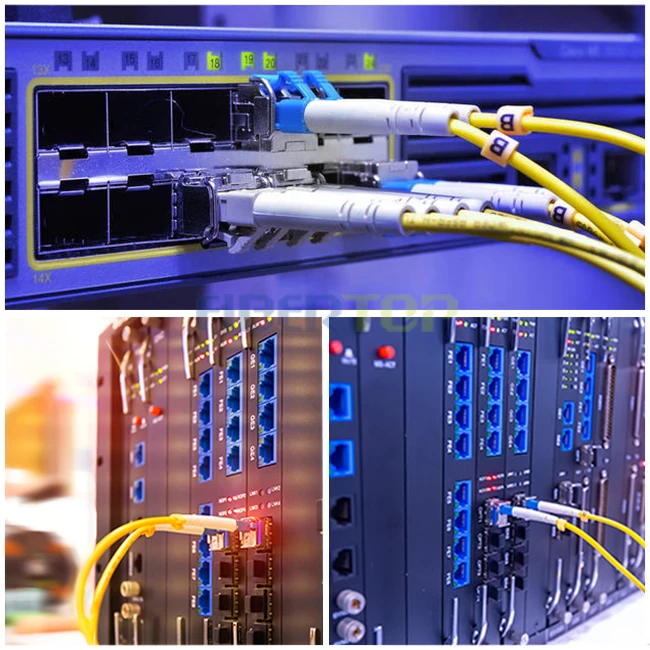 Compatible con BIDI de 10G, 80KM, TX1490/ RX1550 NM, LC DOM