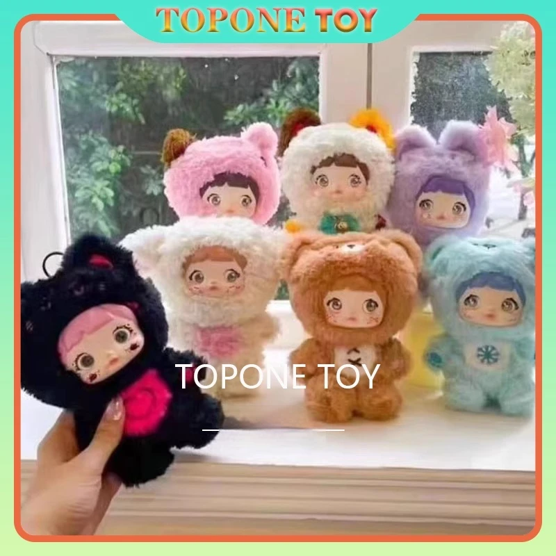 

Аутентичный пятно Nommi клейкий рис милый не остановочный плюшевый сериал, пример глухой коробки, модная кукла, подарок, милая кукла, подарок на день рождения для ребенка