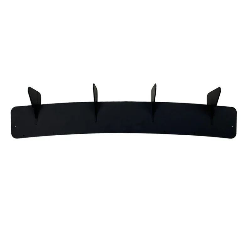 4 Fins Car Rear Bumper Diffuser Rear Side Splitters Spoiler Lip For VW Golf 7 MK7 GTI 2013-2016 ABS Gloss Black Bodykits Tuning - view 6