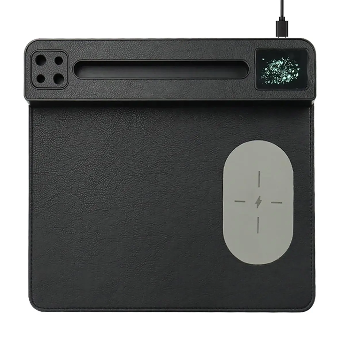 オフィスギフトセット-15w-ワイヤレス充電マウスパッド-5w-ビジネス保険テーブルマット-ギフト