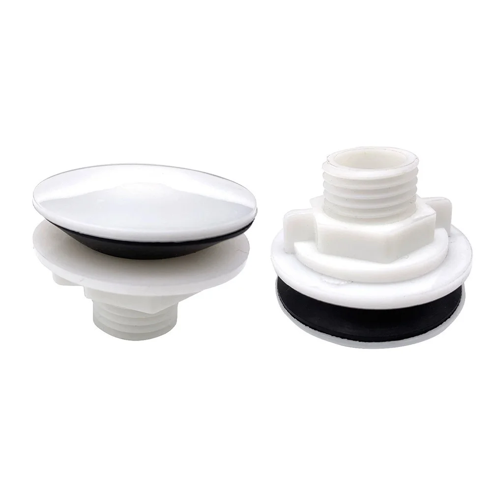 Foro per lavello in plastica Copertura a tenuta stagna Copertura per troppopieno Anello di troppopieno rotondo Spina per bagno Cucina Arca Rubinetto Lavabo Strumento sigillato