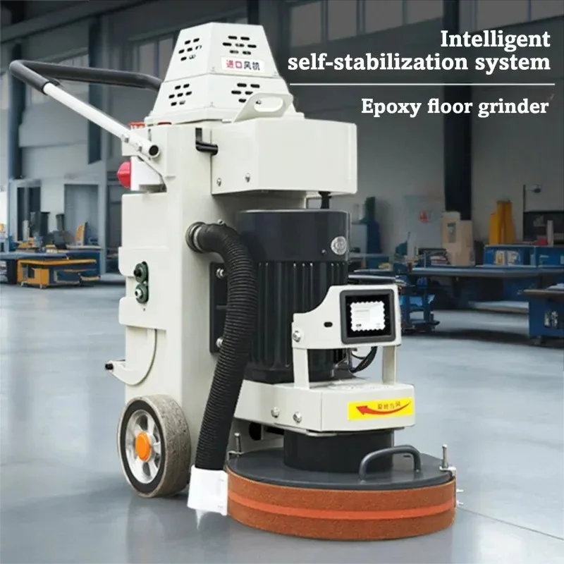 High Frequency Concrete Floor Grinder Polisher For Epoxy Terrazzo Surface Renovation And Finishing