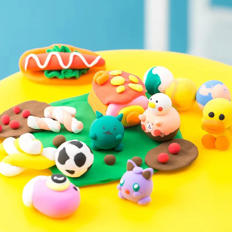 Soft and creative fluffy colored cloud plastic clay 12/24/36 color game clay intelligent plastic toy children's DIY gift