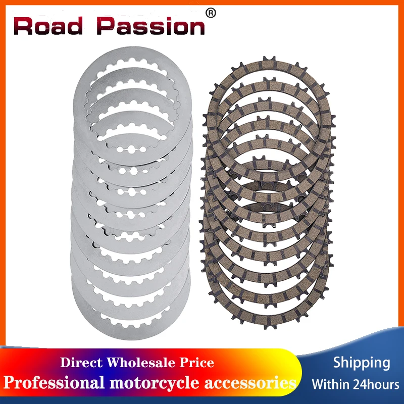 

Road Passion Motorcycle Clutch Friction Plates Steel Plates Kit For GASGAS EC250 EC300 GAS GAS EC 250 300 2021 2022 2023