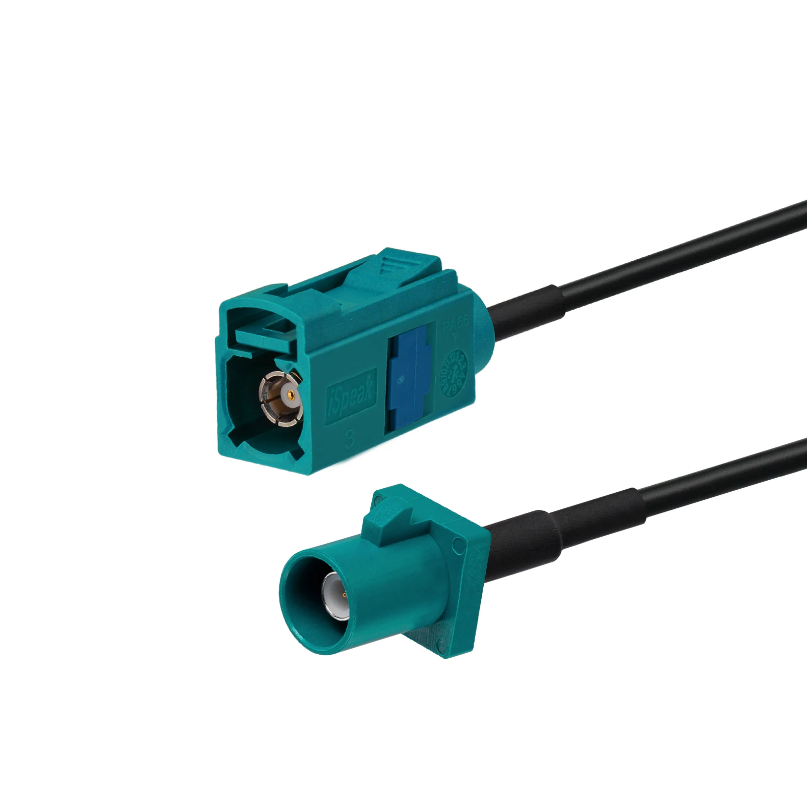 

Superbat Fakra Z Female to Male Vehicle Antenna Adapter Cable for Car Stereo Android Head Unit GPS Navigation FM AM Radio Sirius