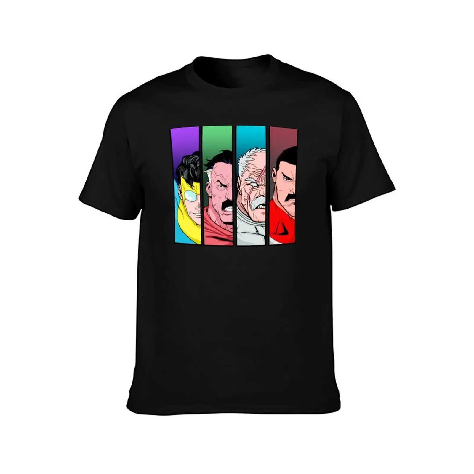 Viltrumites T-Shirt, Summer Casual Cotton Tee, Oversized Streetwear Tops, Vintage Graphic Print, Loose Fit Short Sleeve