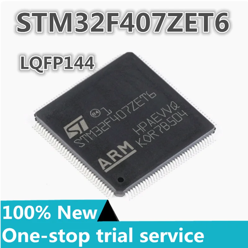 10-100 قطعة جديد STM32G030F6P6 STM32G030C8T6 STM32F407VET6 STM32F407ZET6 MCU 32 بت متحكم MCU