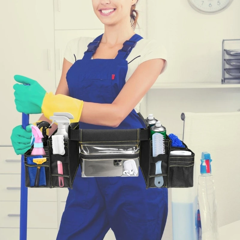 Túi Đựng Dụng Cụ Đa Năng Có Túi Eo Túi Dụng Cụ Vệ Sinh Túi Bảo Quản Bụi Làm Vườn Động Túi Đựng Dụng Cụ