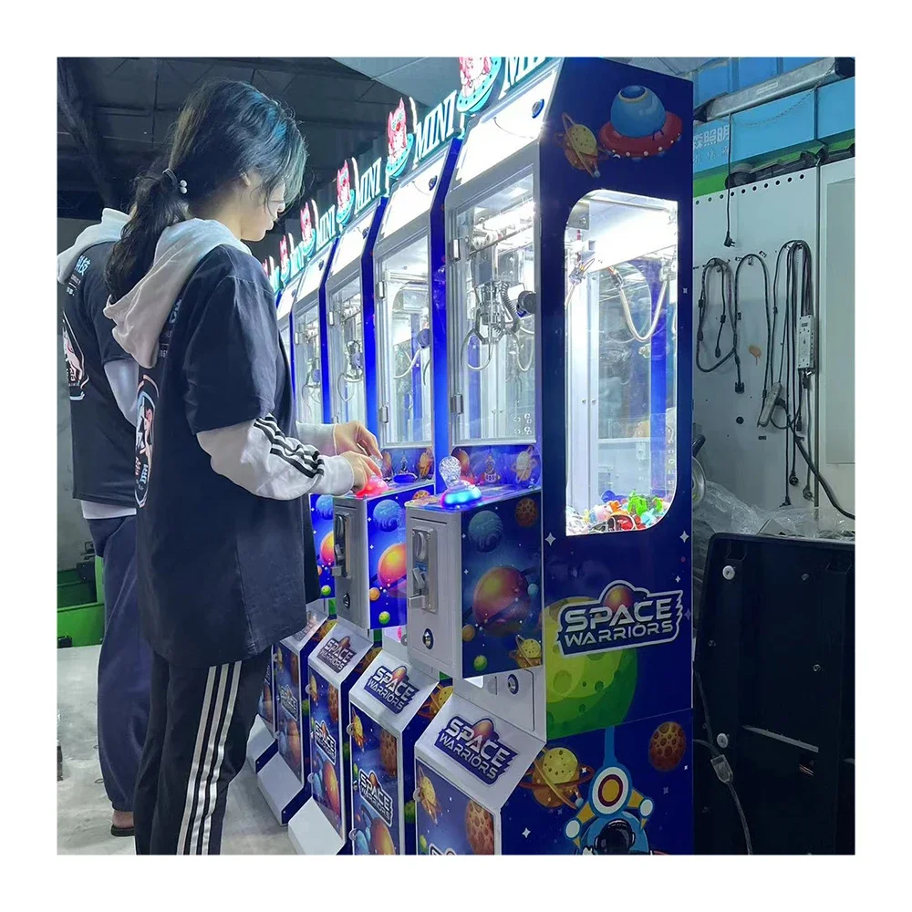 Coin Operated arcade Doll Machine Claw Crane grabber prize vending out Toy Gift game machine