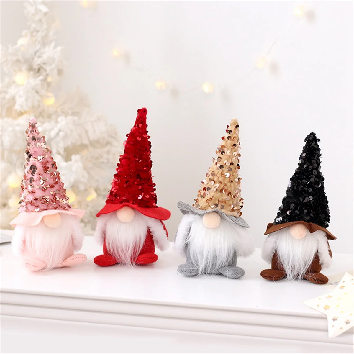 

AA97 18 см гном Рождественская безликая кукла с Рождеством украшение дома Navidad Natal подарок на Новый год рождественские подарки