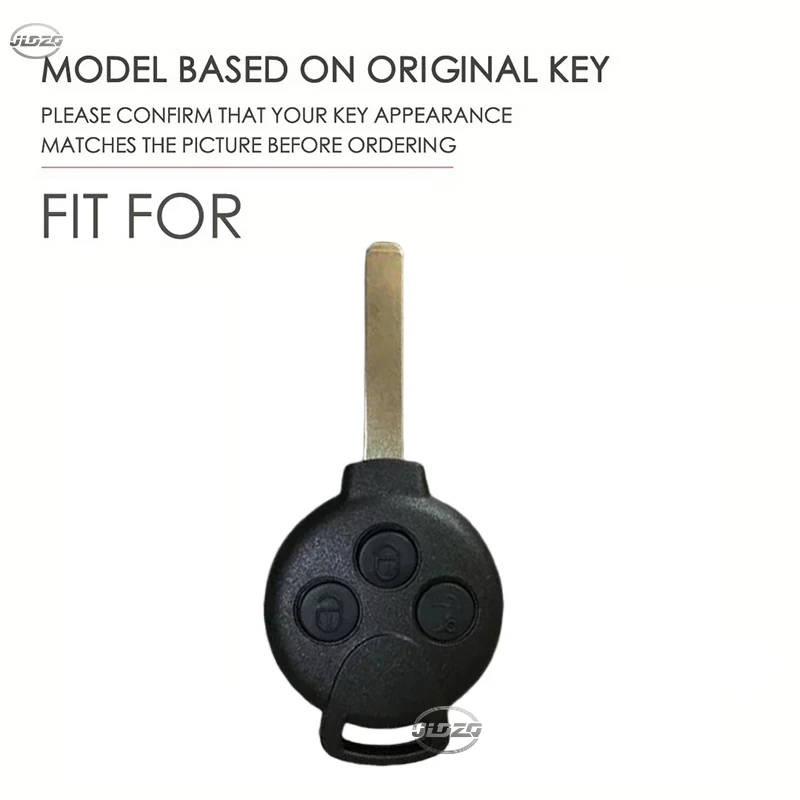 Car Silicone Remote Key Case Fob Shell Cover For Smart Fortwo City Coupe Cabrio Crossblade Roadster K Forfour 2007 - 2015