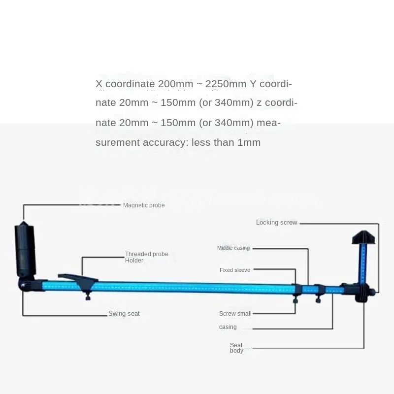 Imagem -03 - Carro Corpo Colisão Sistema de Medição Auto Repair Frame Machine Auto Chassis Trailer Gauge 2d Novo