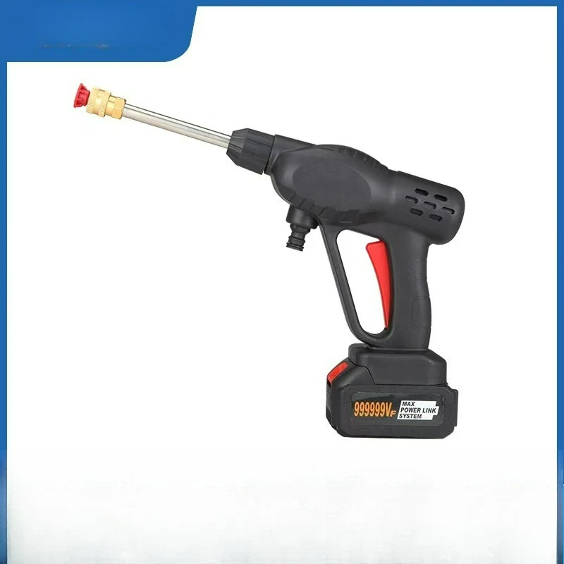 

Беспроводная мойка высокого давления для автомобиля, портативный водяной пистолет с литиевой батареей, бытовая автомойка, садовый опрыскиватель