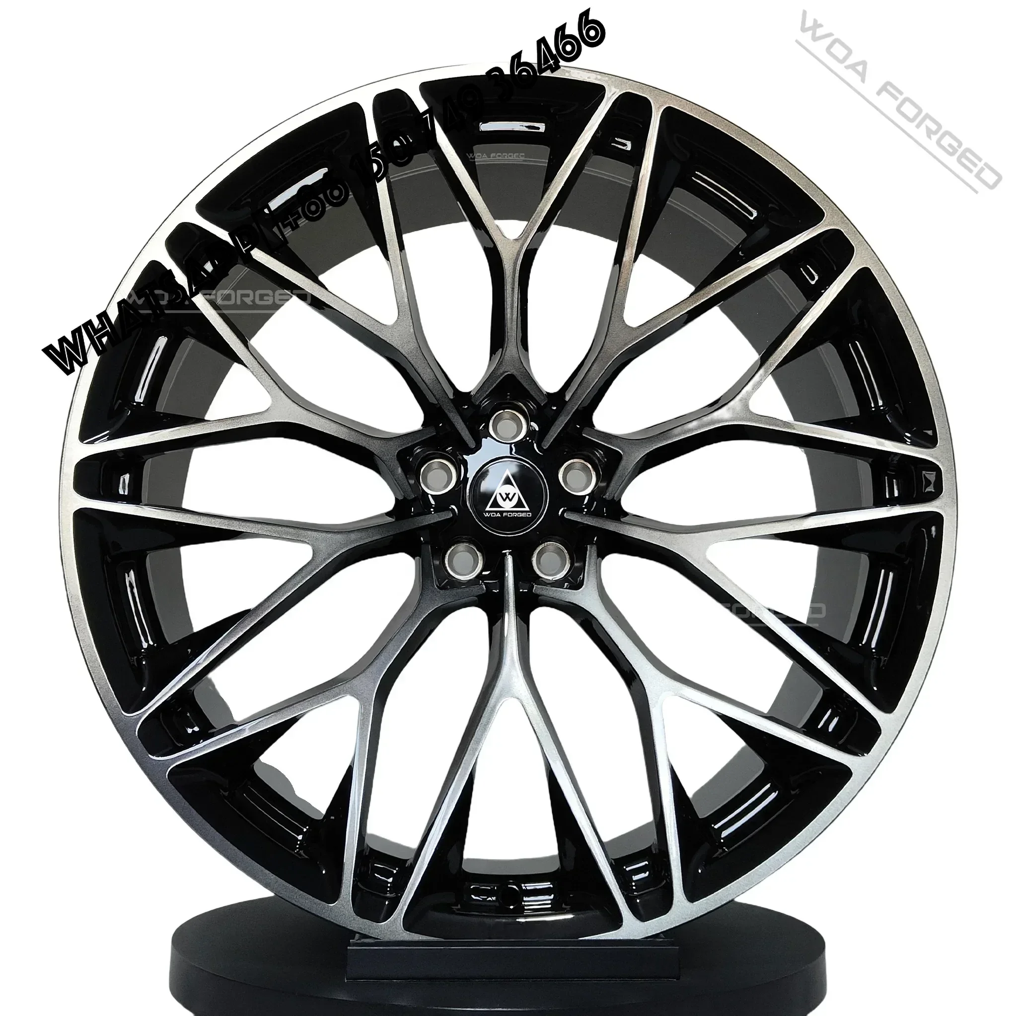 

6061-T6 High Quality M3 M4 X4 X5 X6 Gloss Black Forged Sport Lightweight Car Wheels Deep Concave Design with for BMW for