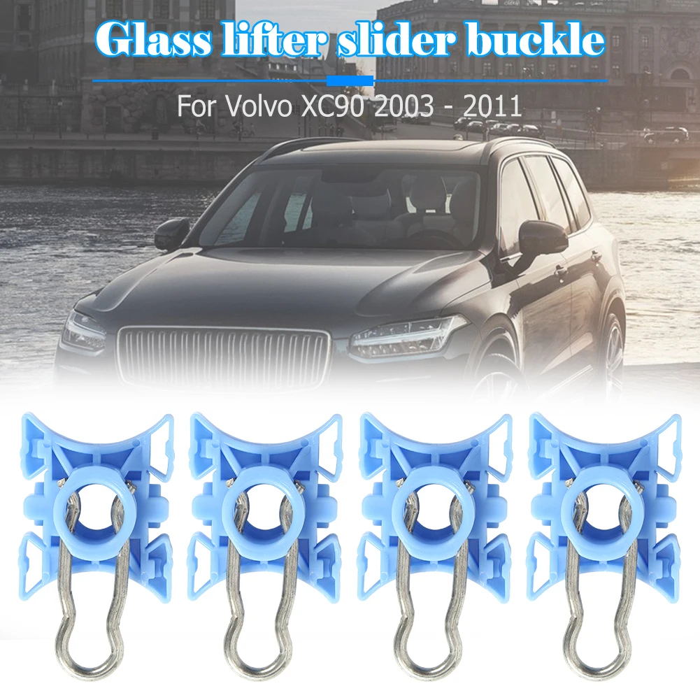 

4pcs/set Window Regulator Slider Clips for Volvo 740 940 960 S80 XC70 XC90 V70