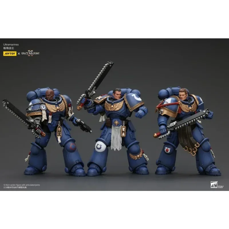

В наличии JOYTOY Warhammer 40K 1/18 Ultramarines Lieutenant Titus Gadriel Chairon Аниме Фигурки Модель Коллекция игрушек Подарок