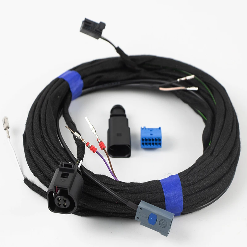 

Для 5GG827469F 3GD827469K Low Line Flip Logo Кабель камеры заднего вида Жгут проводов камеры заднего вида для VW Golf 7 MK7 Passat B8