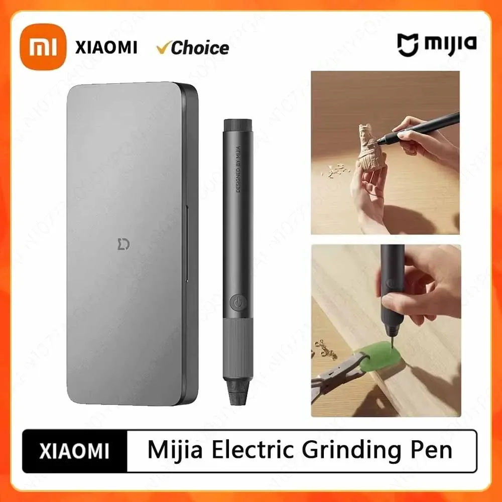 

Xiaomi Mijia Electric Grinding Pen 22000r/min Brushless Motor Fast Carving Polishing Burnishing Drilling Mini Grinder DIY Tools