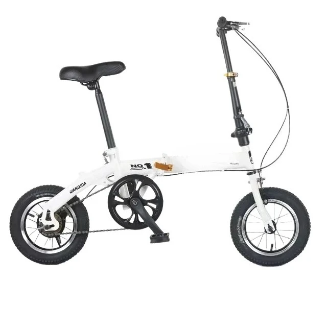 

Мини 12-дюймовый складной велосипед для женщин, не требующий установки, сверхлегкий и портативный для взрослых и мужчин, для езды на одиночном велосипеде