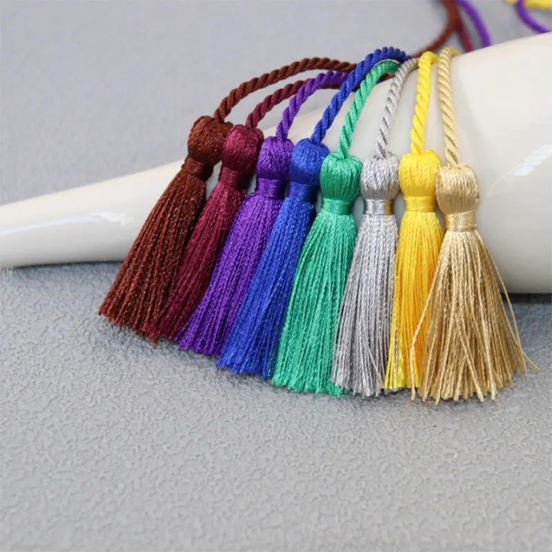 5/10 قطعة 54 سنتيمتر مزدوجة شرابة طويلة حبل هامش تقليم اليدوية الحرير المرجعية شرابات DIY بها بنفسك الحرفية الملابس الخياطة إكسسوارات الستائر