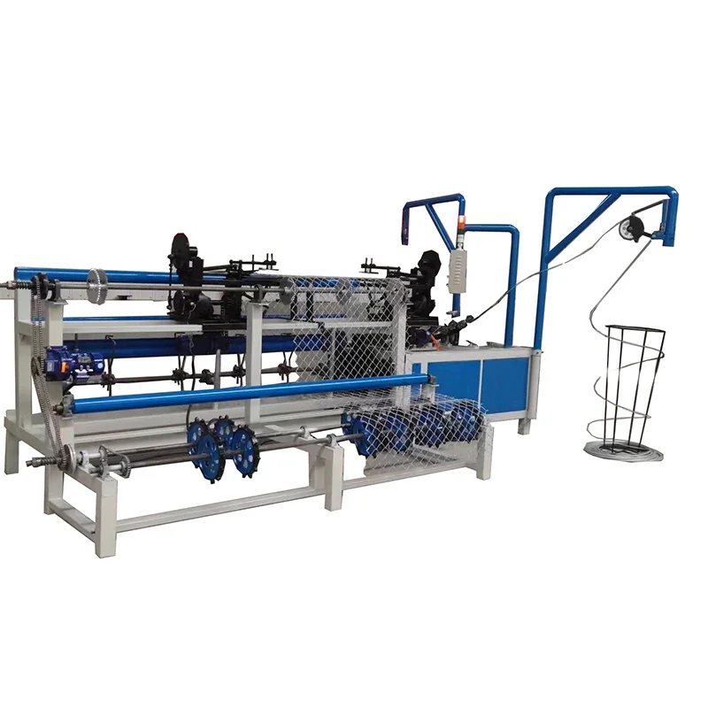 Fully Automatic Single and Double Wire Chain Link Fence Making Machine Manufacturer