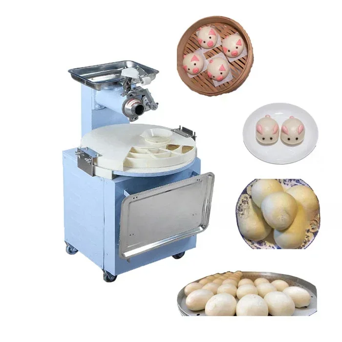30 pcs/min bread dough ball machine making  dough rounder machine berad rounding  pizza  divider cutting machine